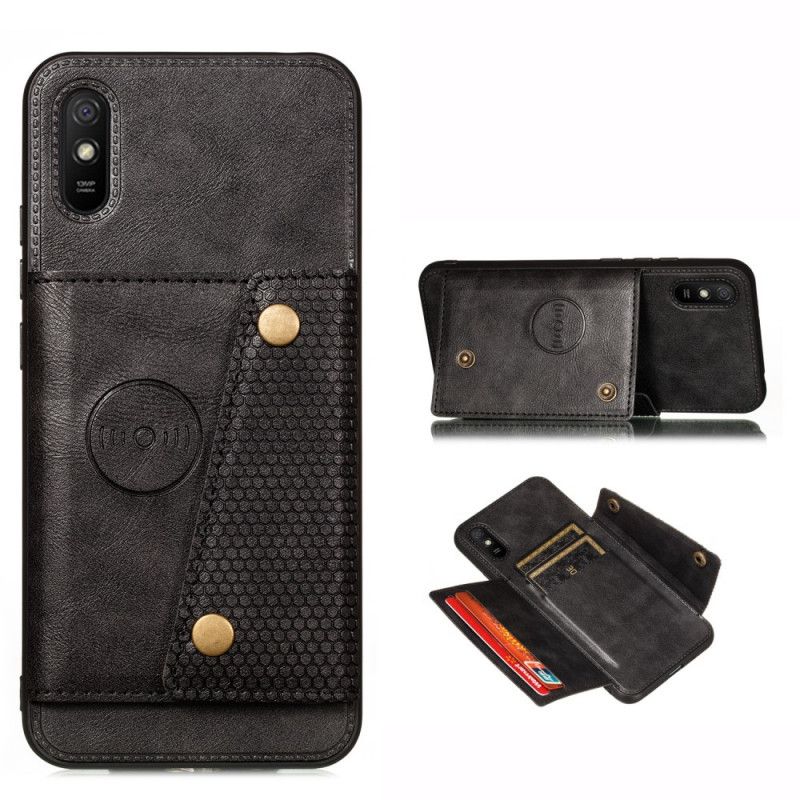 Coque Xiaomi Redmi 9a Portefeuille À Snap