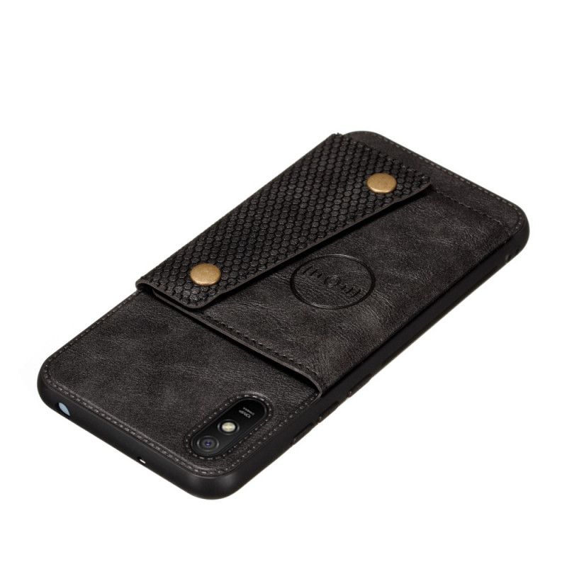 Coque Xiaomi Redmi 9a Portefeuille À Snap