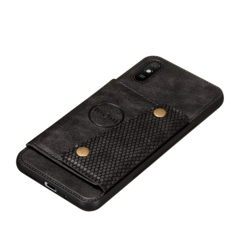 Coque Xiaomi Redmi 9a Portefeuille À Snap