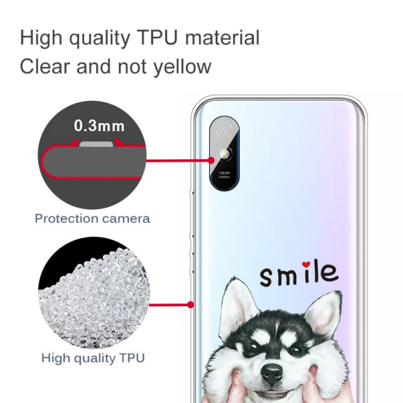 Coque Xiaomi Redmi 9a Smile Dog