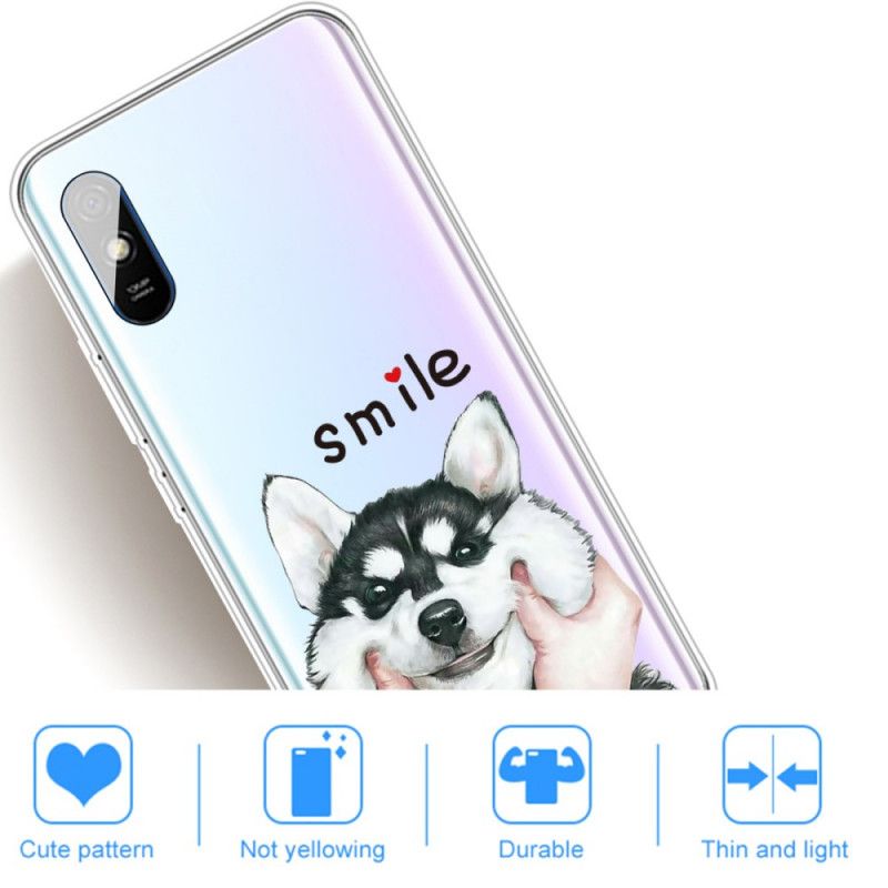 Coque Xiaomi Redmi 9a Smile Dog