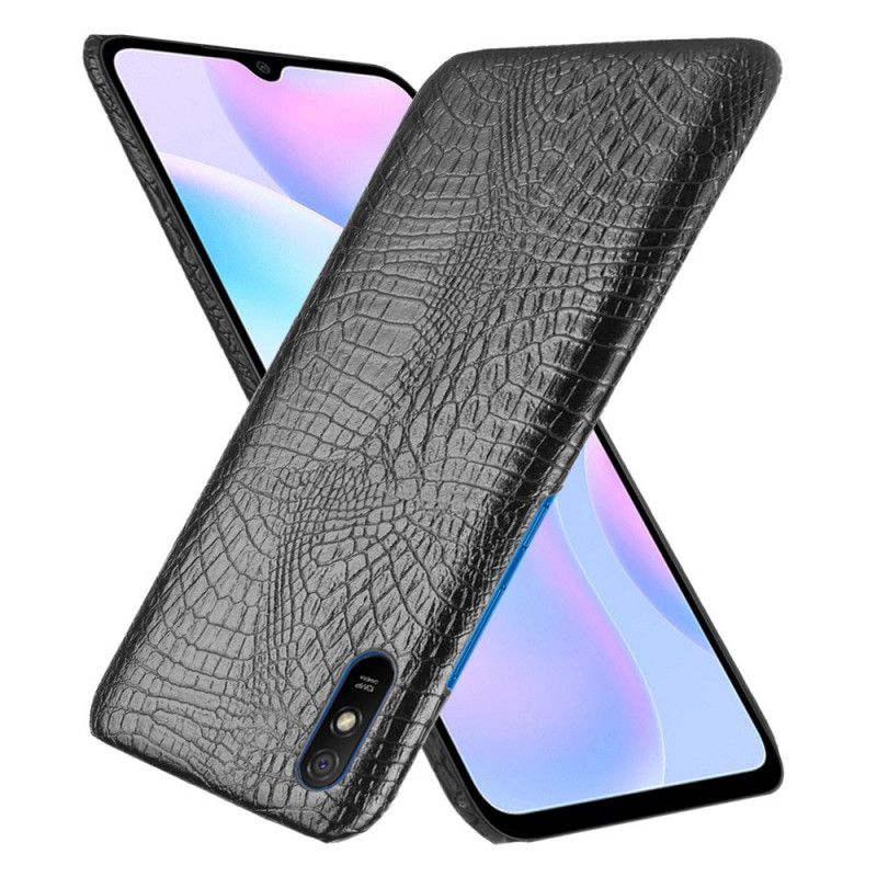 Coque Xiaomi Redmi 9a Style Peau De Crocodile