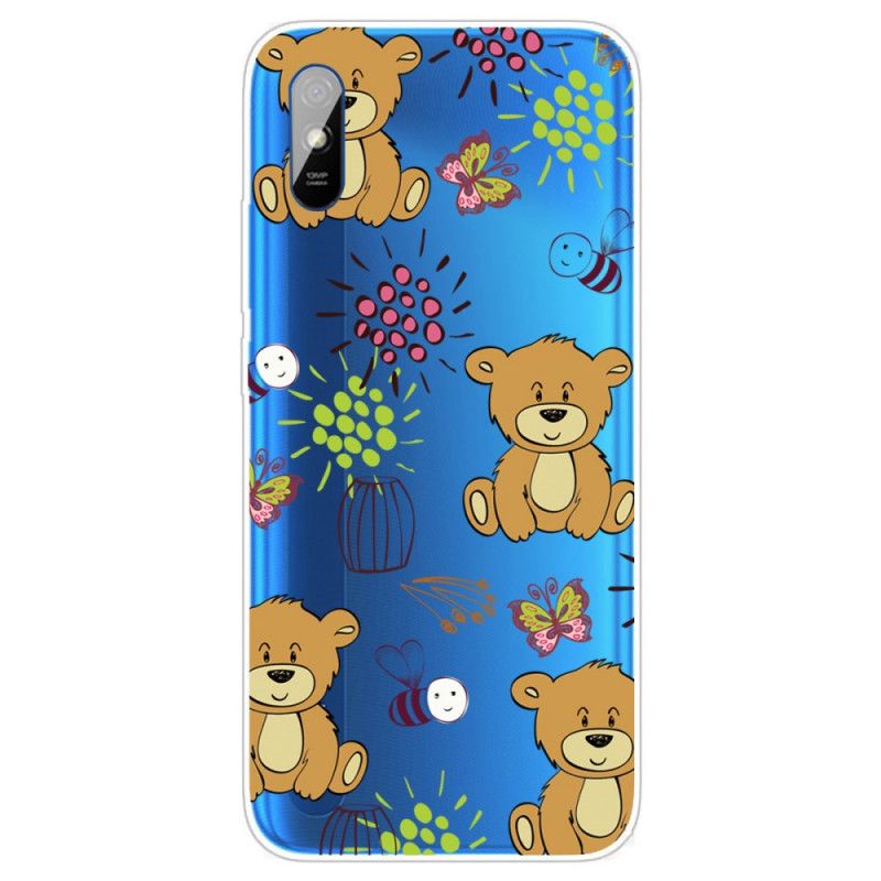 Coque Xiaomi Redmi 9a Top Oursons