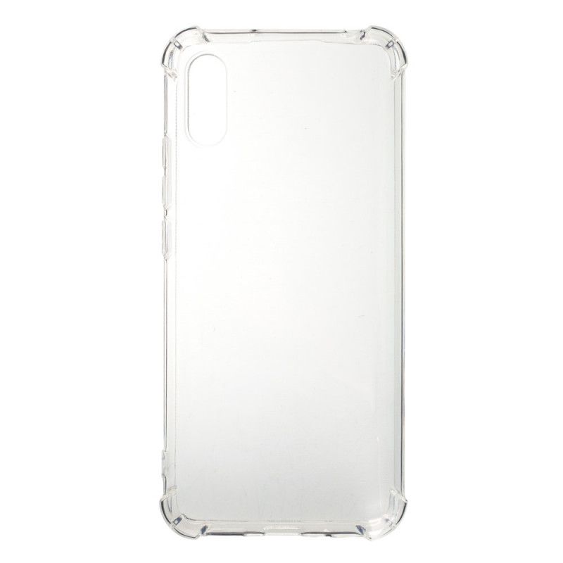 Coque Xiaomi Redmi 9a Transparente Coins Renforcés