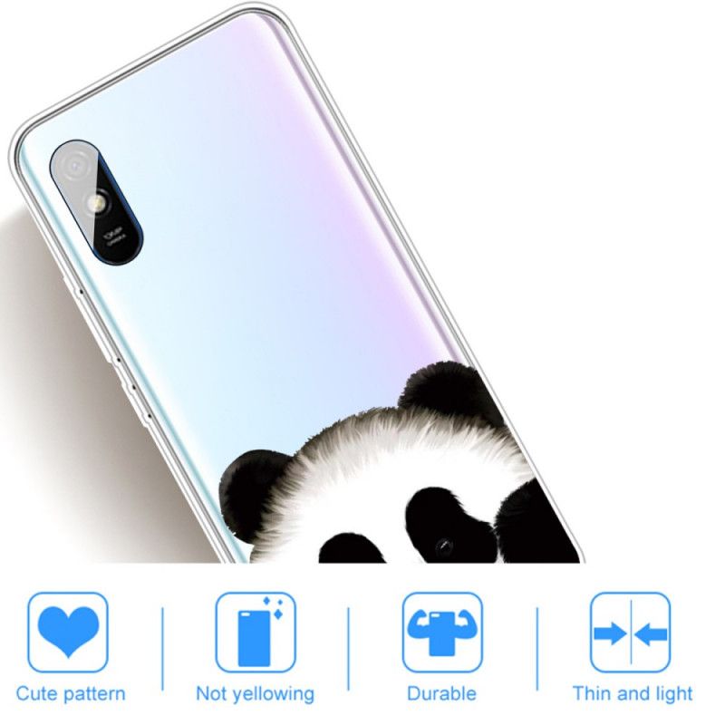 Coque Xiaomi Redmi 9a Transparente Panda