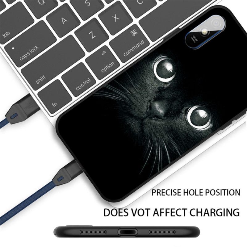 Coque Xiaomi Redmi 9a Yeux De Chat