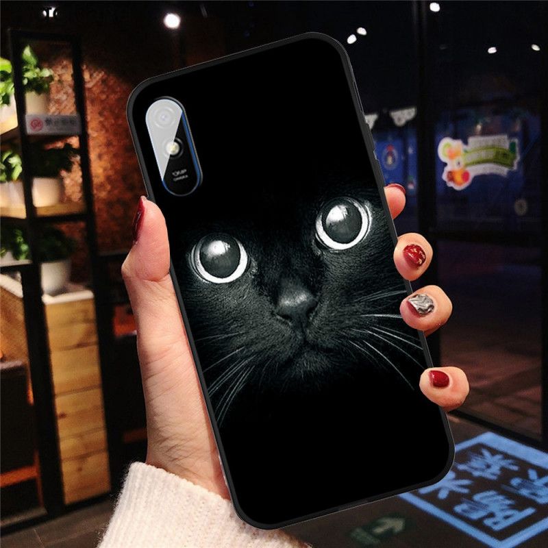 Coque Xiaomi Redmi 9a Yeux De Chat