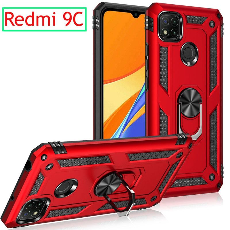 Coque Xiaomi Redmi 9c Anneau Premium