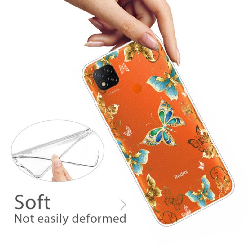 Coque Xiaomi Redmi 9c Butterflies