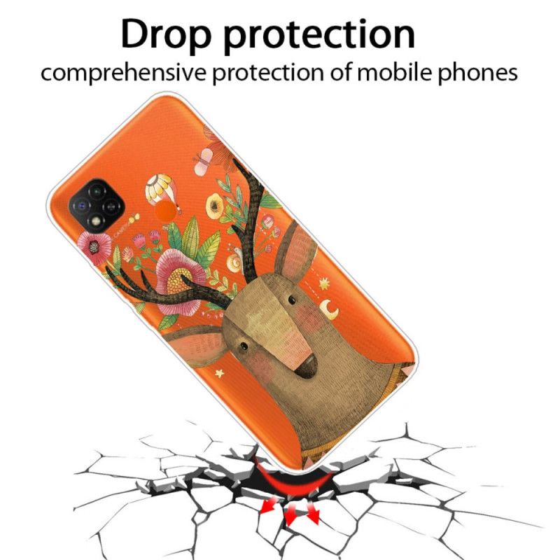 Coque Xiaomi Redmi 9c Cerf Tribal