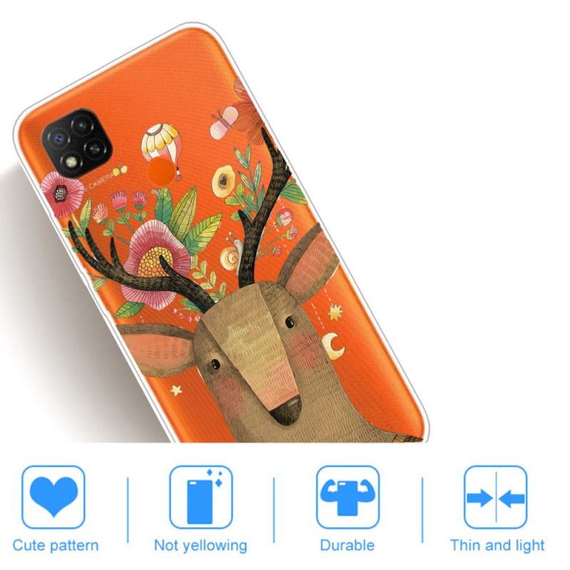 Coque Xiaomi Redmi 9c Cerf Tribal