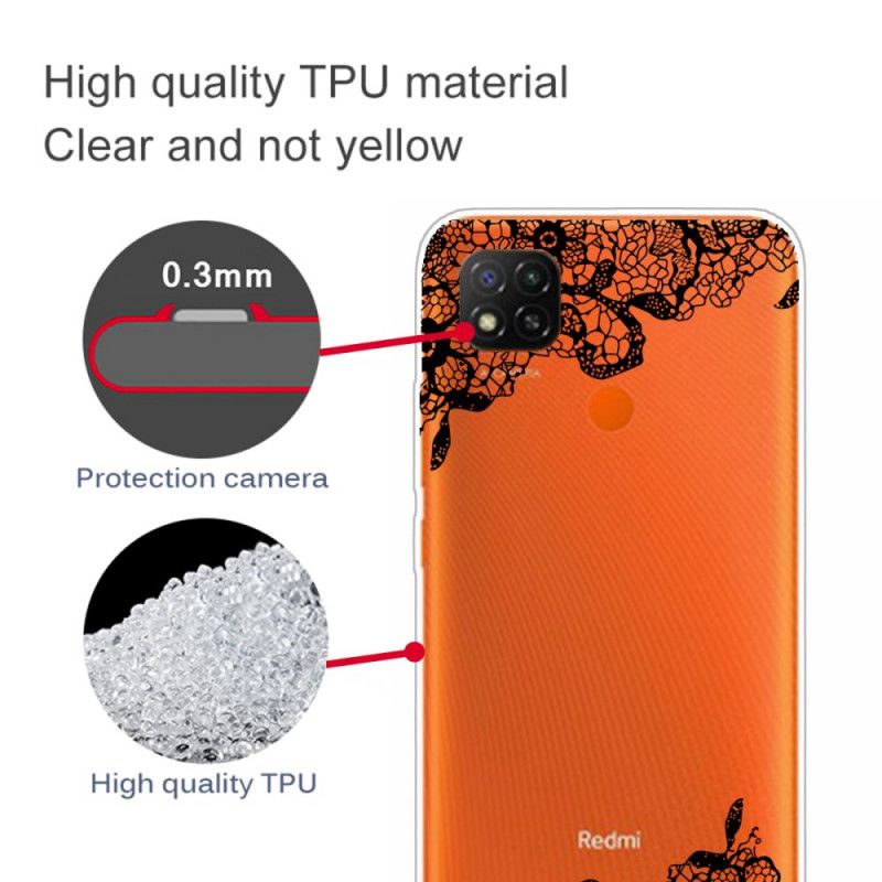 Coque Xiaomi Redmi 9c Dentelle Fine