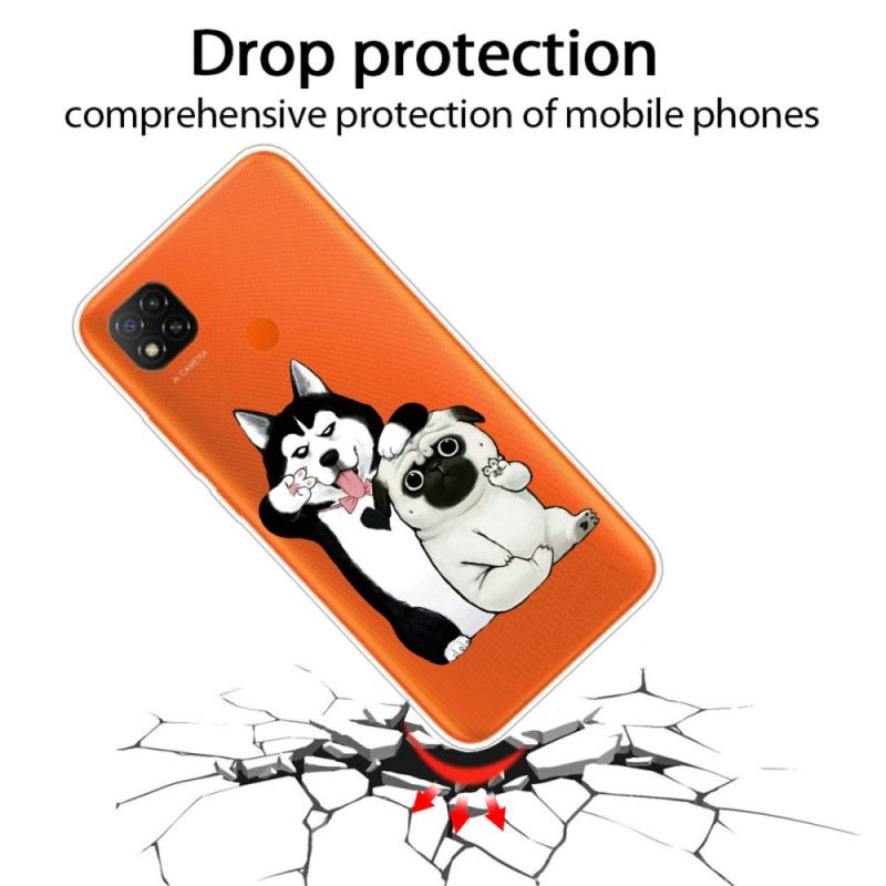 Coque Xiaomi Redmi 9c Drôles De Chiens