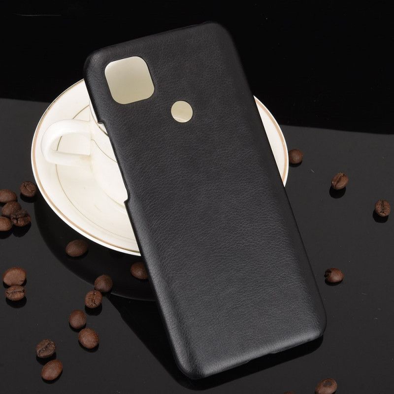 Coque Xiaomi Redmi 9c Effet Cuir Litchi