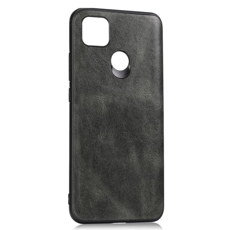 Coque Xiaomi Redmi 9c Effet Cuir Look Raffiné