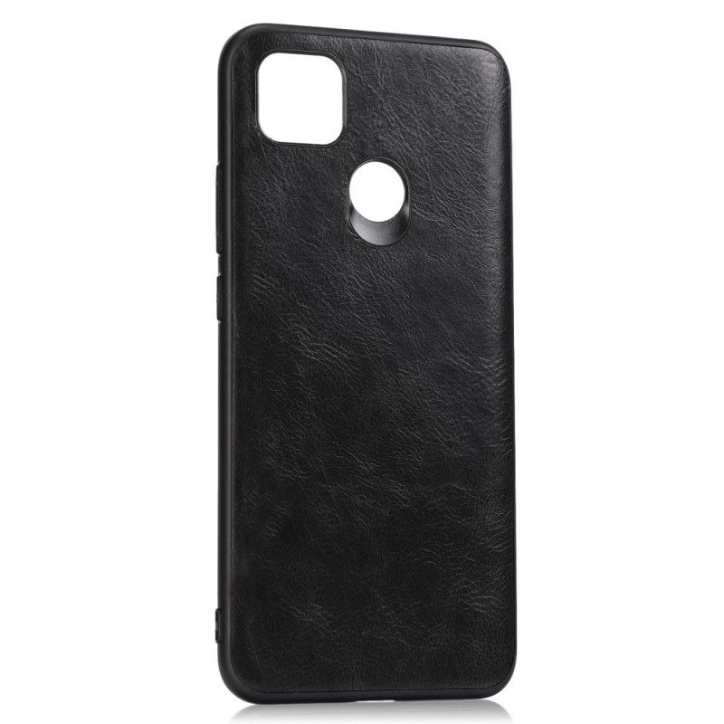 Coque Xiaomi Redmi 9c Effet Cuir Look Raffiné