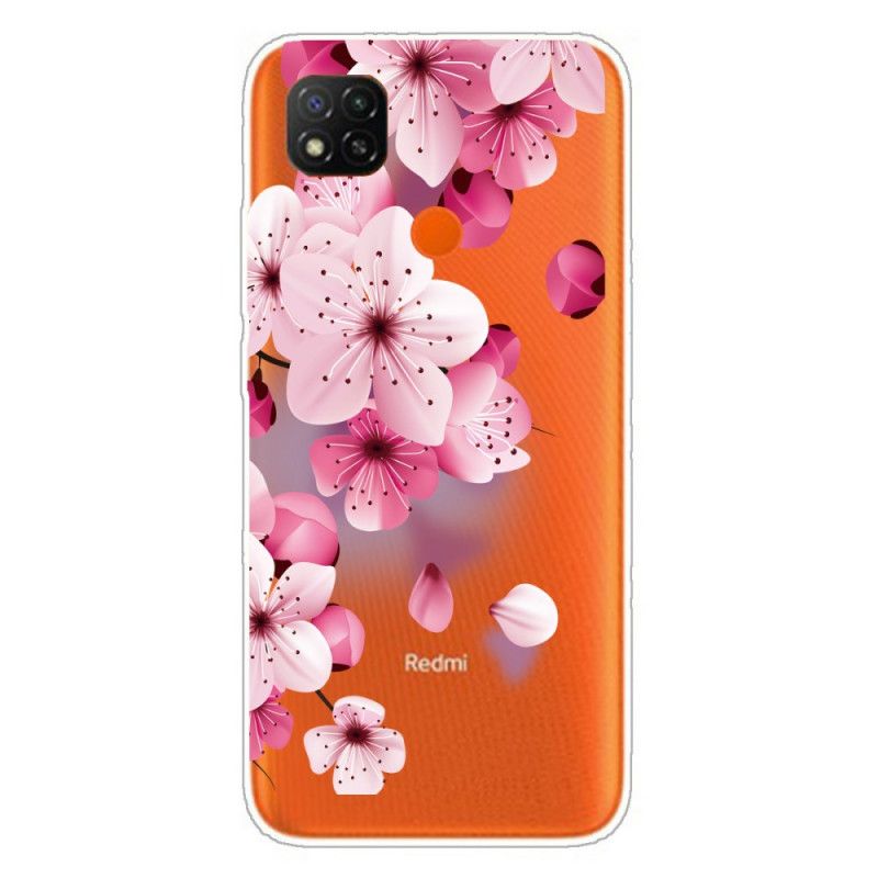 Coque Xiaomi Redmi 9c Florale Premium