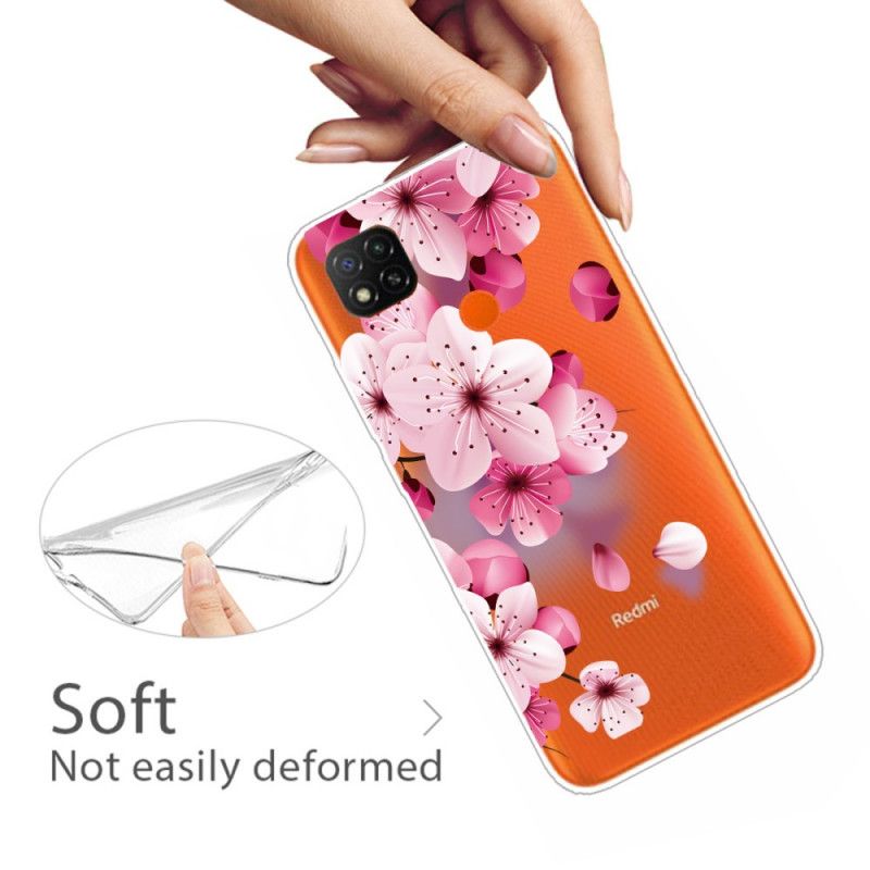Coque Xiaomi Redmi 9c Florale Premium