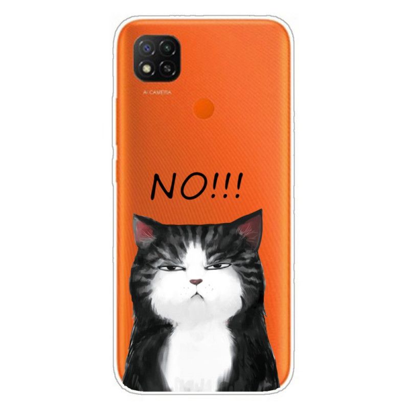 Coque Xiaomi Redmi 9c Le Chat Qui Dit Non