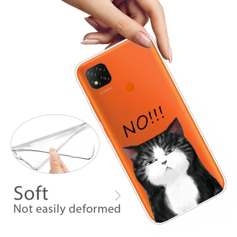 Coque Xiaomi Redmi 9c Le Chat Qui Dit Non