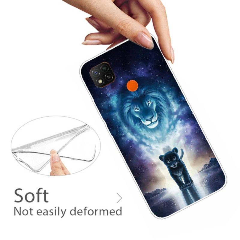 Coque Xiaomi Redmi 9c Lionceau