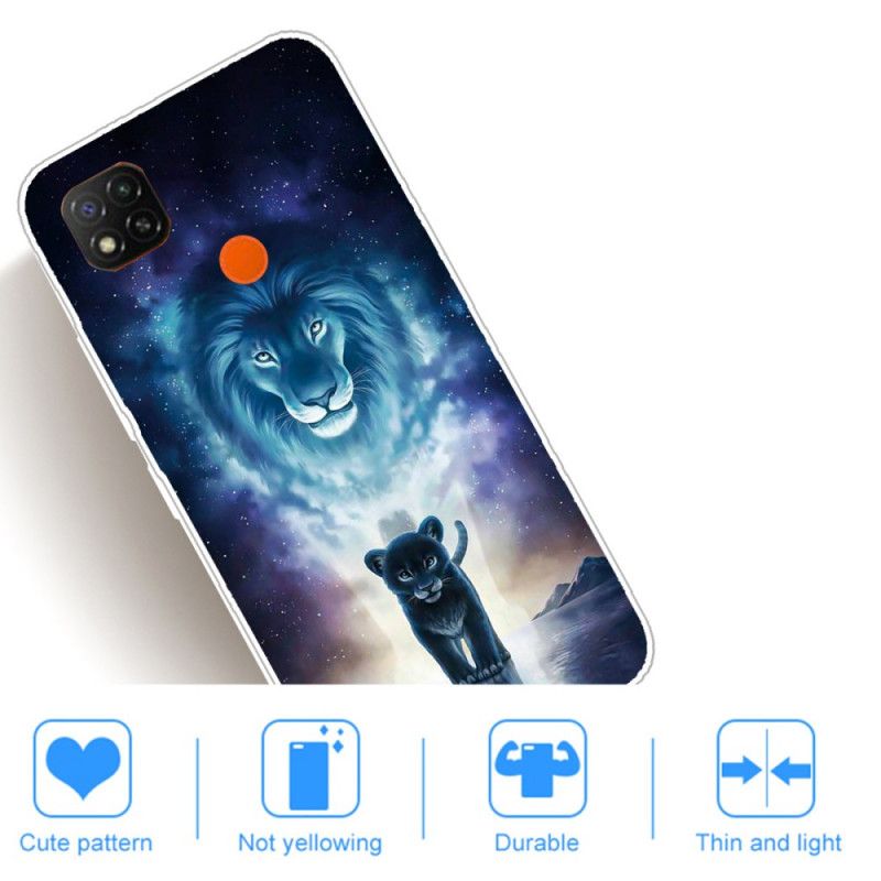 Coque Xiaomi Redmi 9c Lionceau