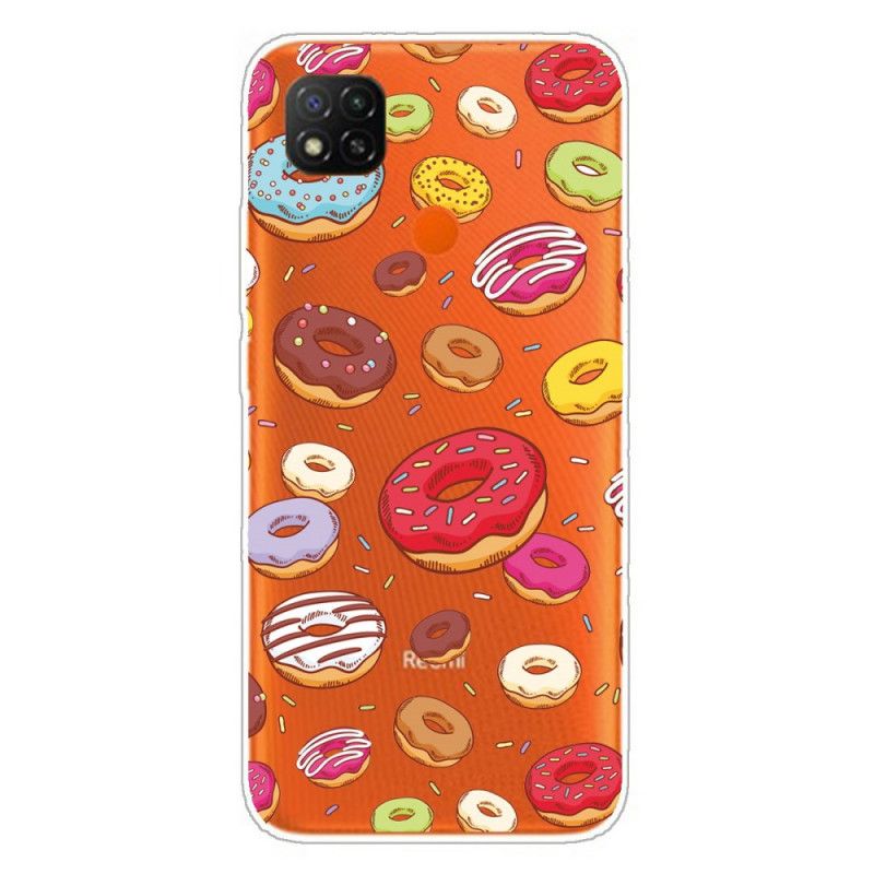 Coque Xiaomi Redmi 9c Love Donuts