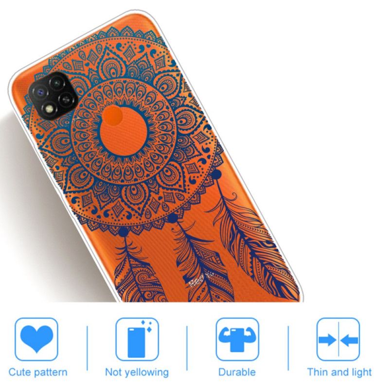 Coque Xiaomi Redmi 9c Mandala Floral Unique