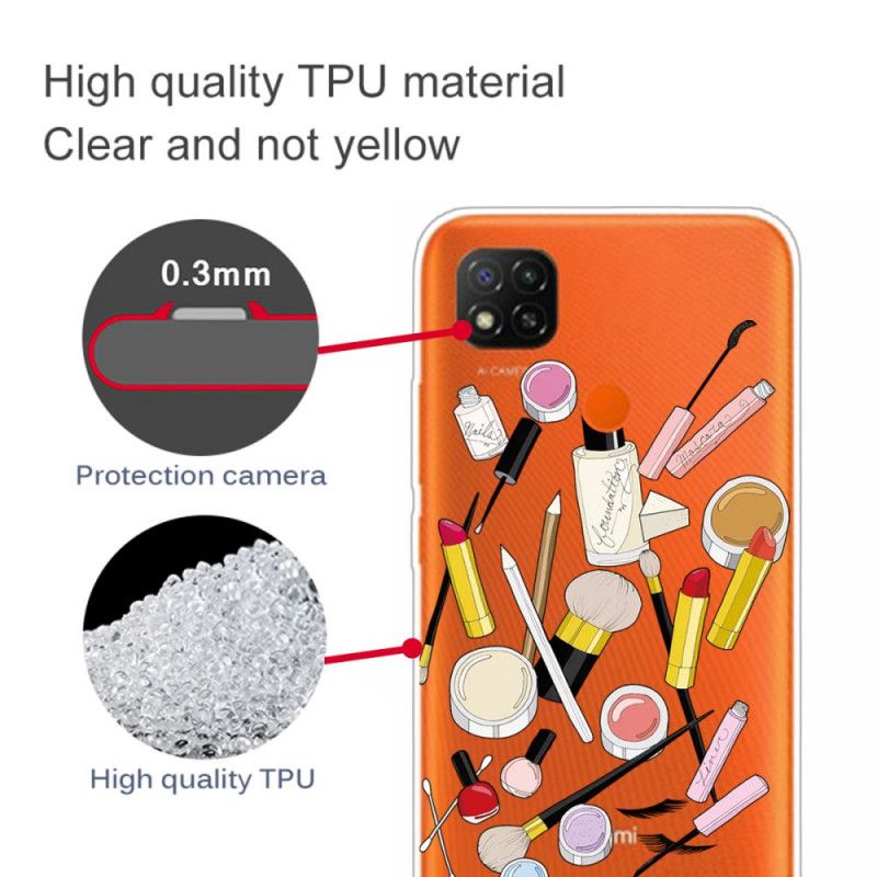 Coque Xiaomi Redmi 9c Maquillage Top