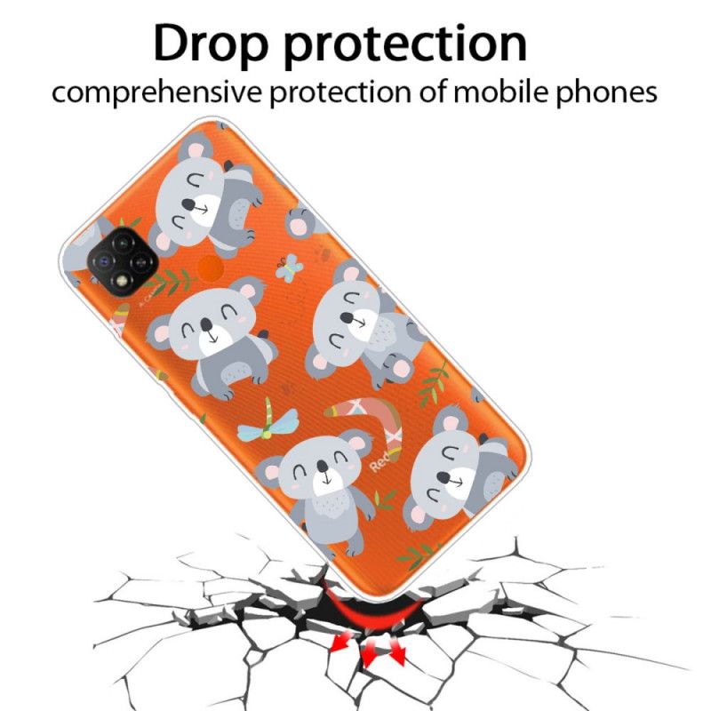 Coque Xiaomi Redmi 9c Mignons Koalas