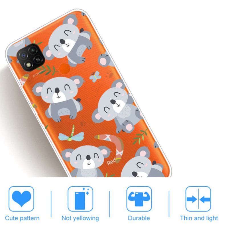 Coque Xiaomi Redmi 9c Mignons Koalas