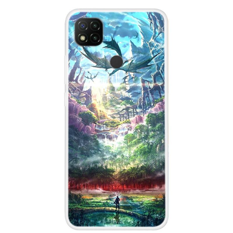 Coque Xiaomi Redmi 9c Nature Paradisiaque