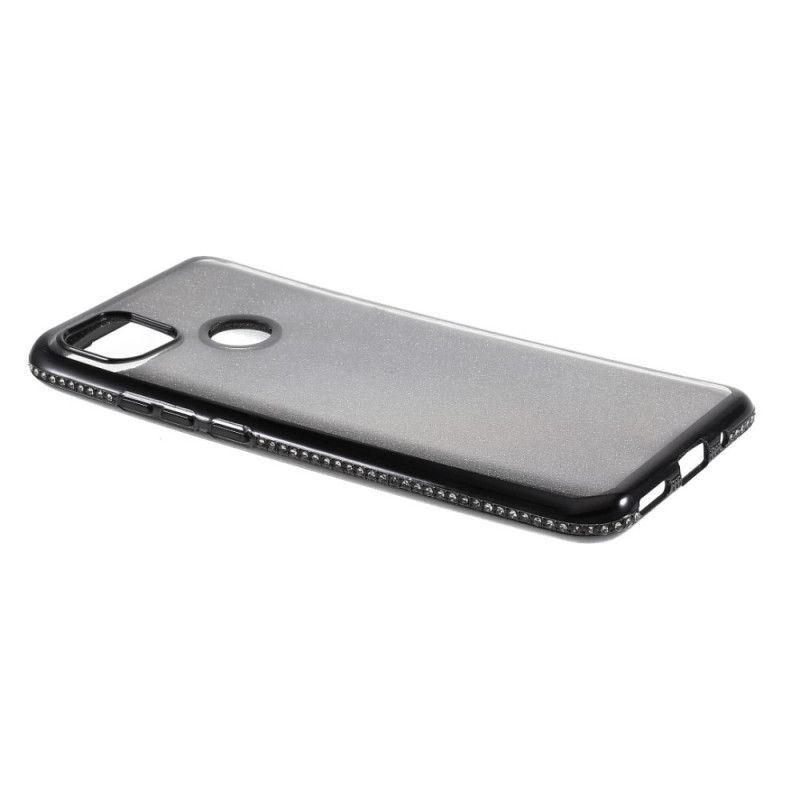 Coque Xiaomi Redmi 9c Paillettes Et Diamants Anneau