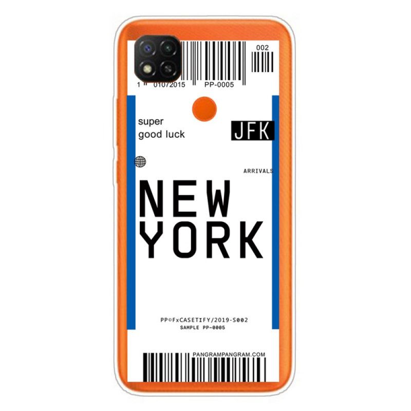 Coque Xiaomi Redmi 9c Pass To New York