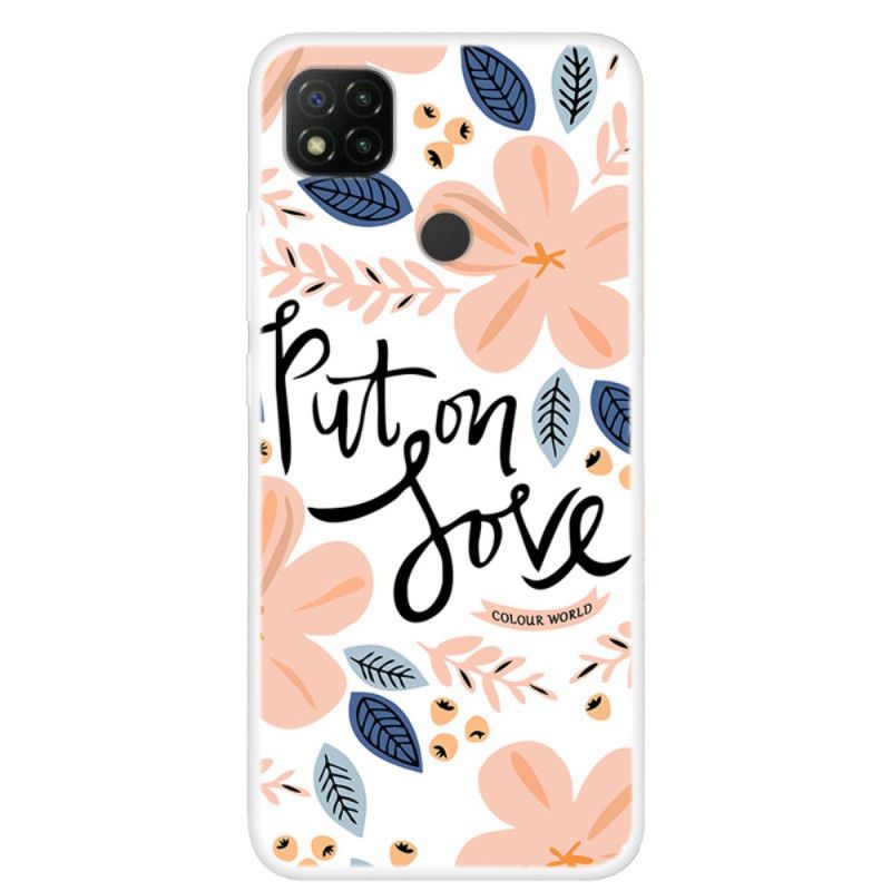 Coque Xiaomi Redmi 9c Put On Love