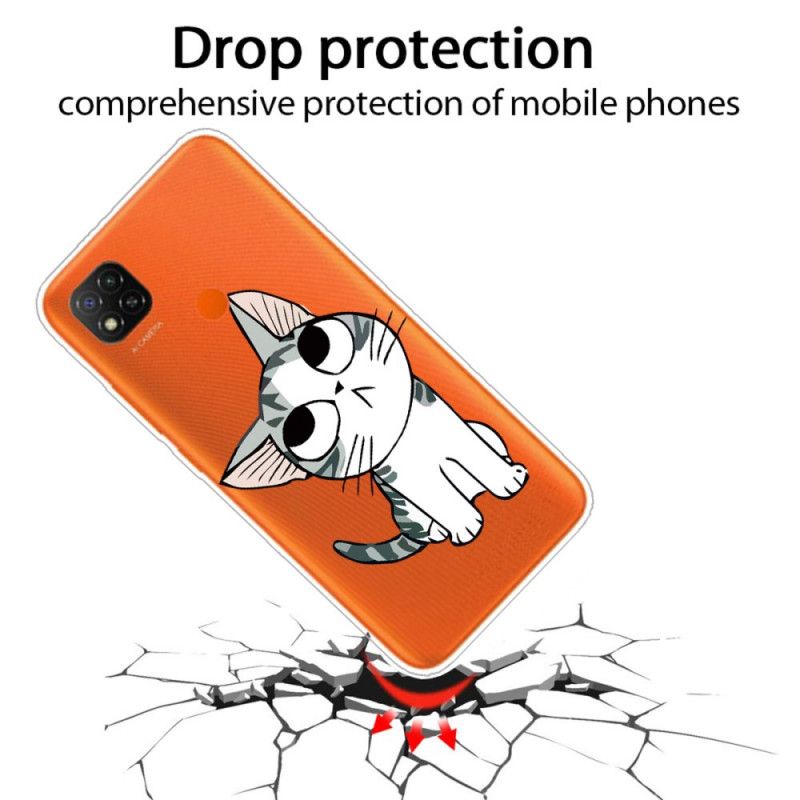 Coque Xiaomi Redmi 9c Regarde Les Chats