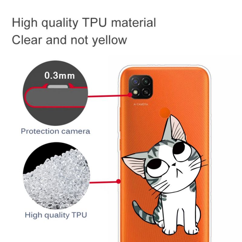 Coque Xiaomi Redmi 9c Regarde Les Chats