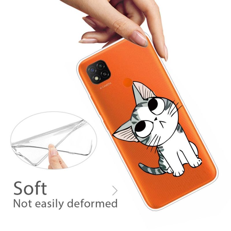 Coque Xiaomi Redmi 9c Regarde Les Chats