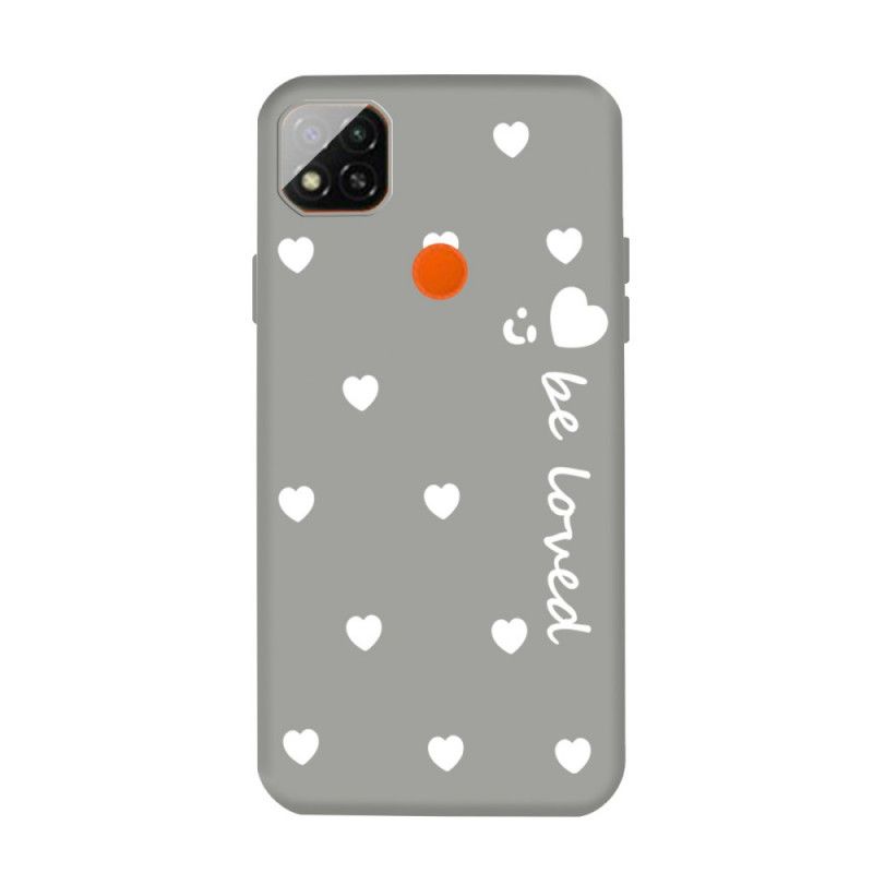 Coque Xiaomi Redmi 9c Silicone Coeur Be Loved