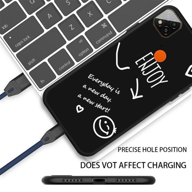 Coque Xiaomi Redmi 9c Silicone Enjoy