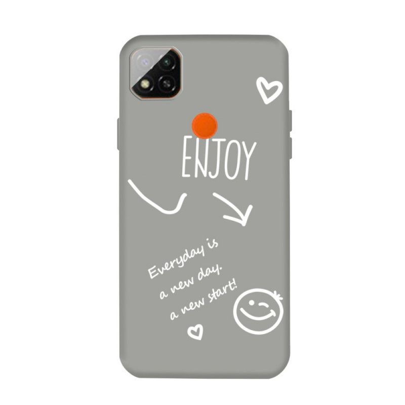 Coque Xiaomi Redmi 9c Silicone Enjoy