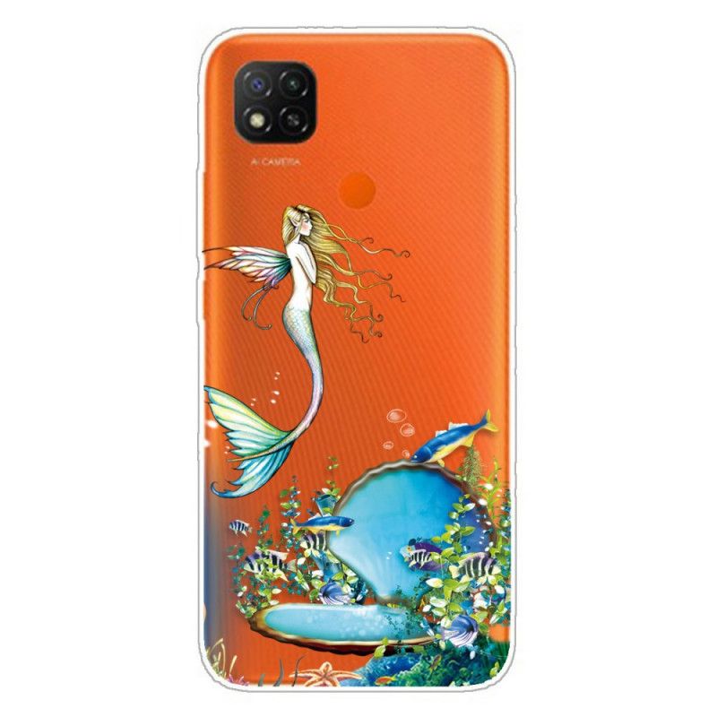 Coque Xiaomi Redmi 9c Sirène Bleue