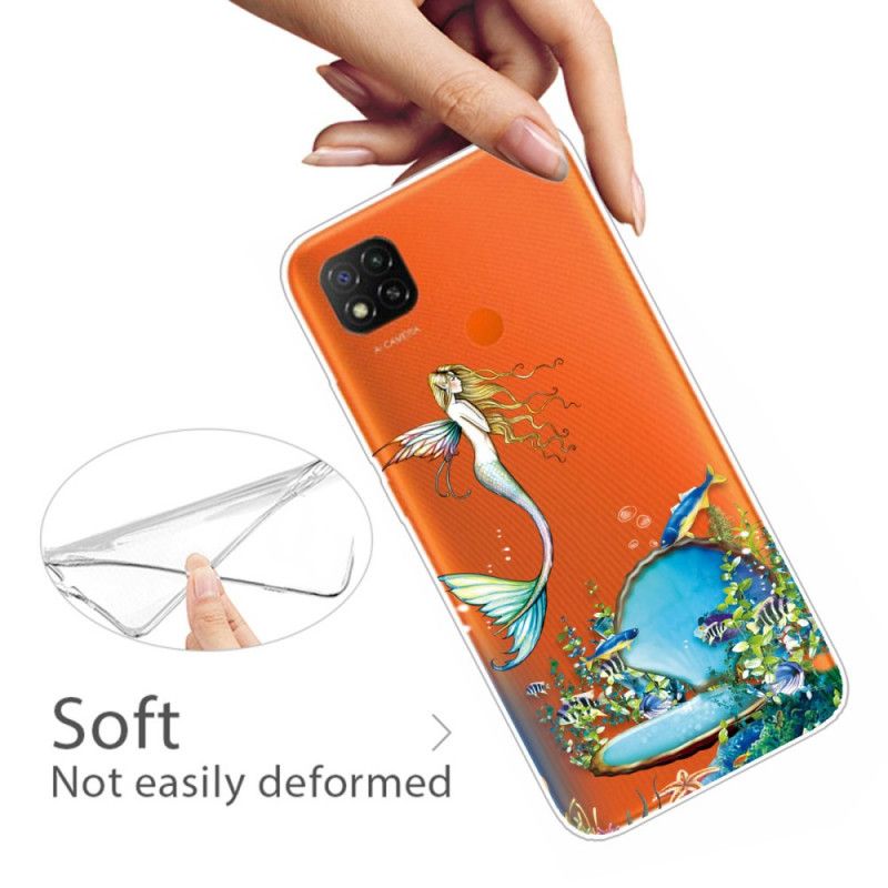 Coque Xiaomi Redmi 9c Sirène Bleue