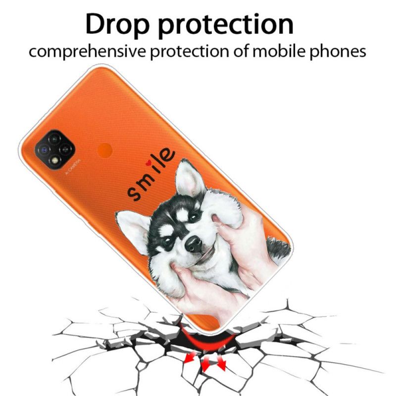 Coque Xiaomi Redmi 9c Smile Dog