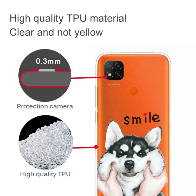 Coque Xiaomi Redmi 9c Smile Dog