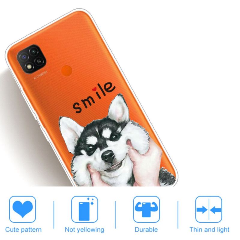 Coque Xiaomi Redmi 9c Smile Dog