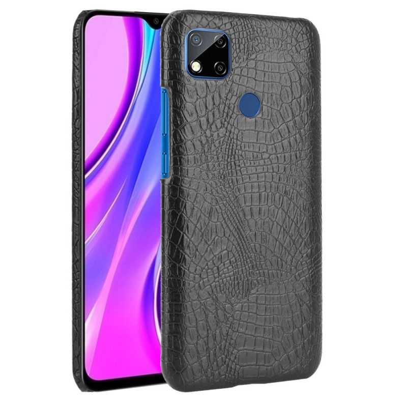 Coque Xiaomi Redmi 9c Style Peau De Crocodile