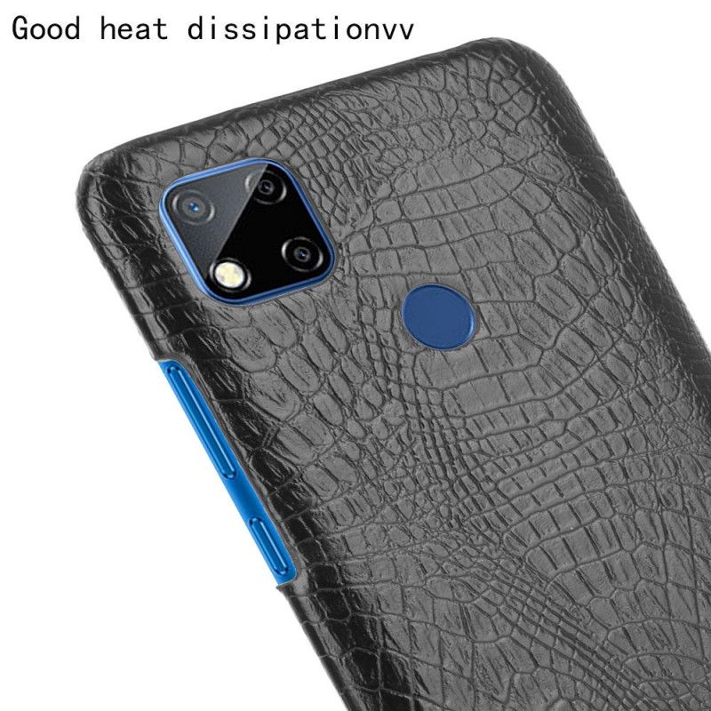 Coque Xiaomi Redmi 9c Style Peau De Crocodile