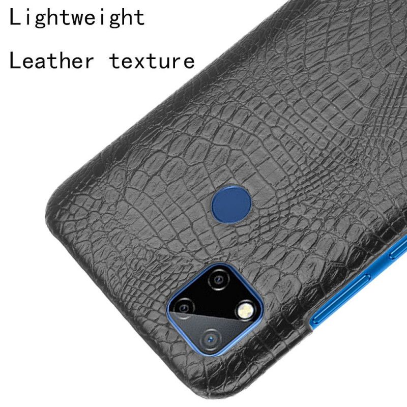 Coque Xiaomi Redmi 9c Style Peau De Crocodile