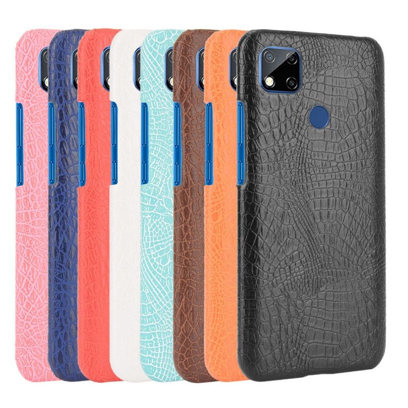 Coque Xiaomi Redmi 9c Style Peau De Crocodile